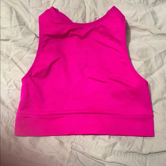 Victoria's Secret Hot Pink Sports Bra - Picture 1 of 1